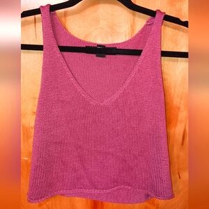 F21 knit tank top M